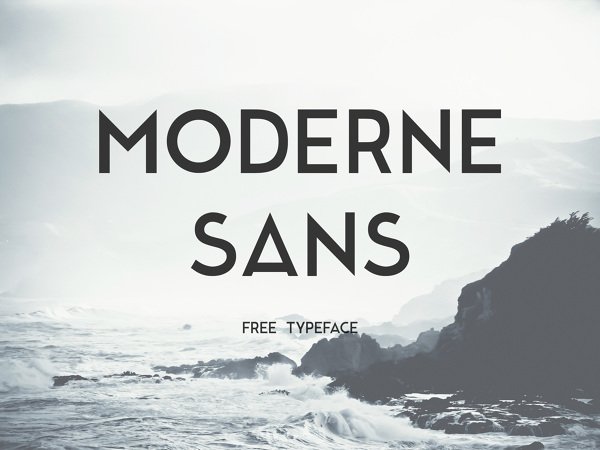フォント Moderne