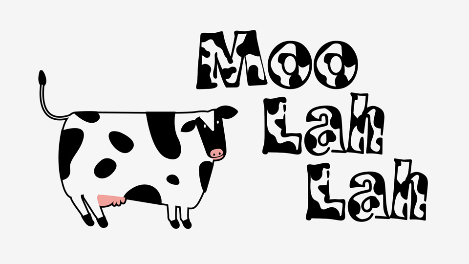 フォント Moo Lah Lah