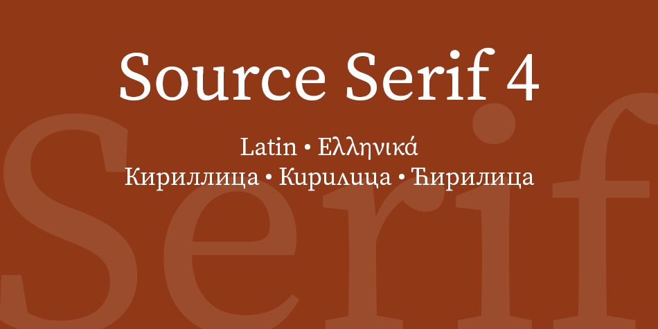 Source Serif 4