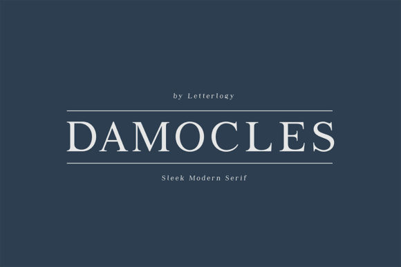 フォント Damocles