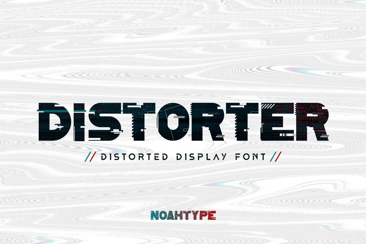フォント Distorter
