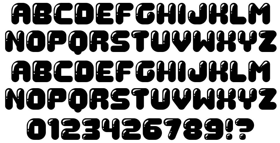 フォント Gummies