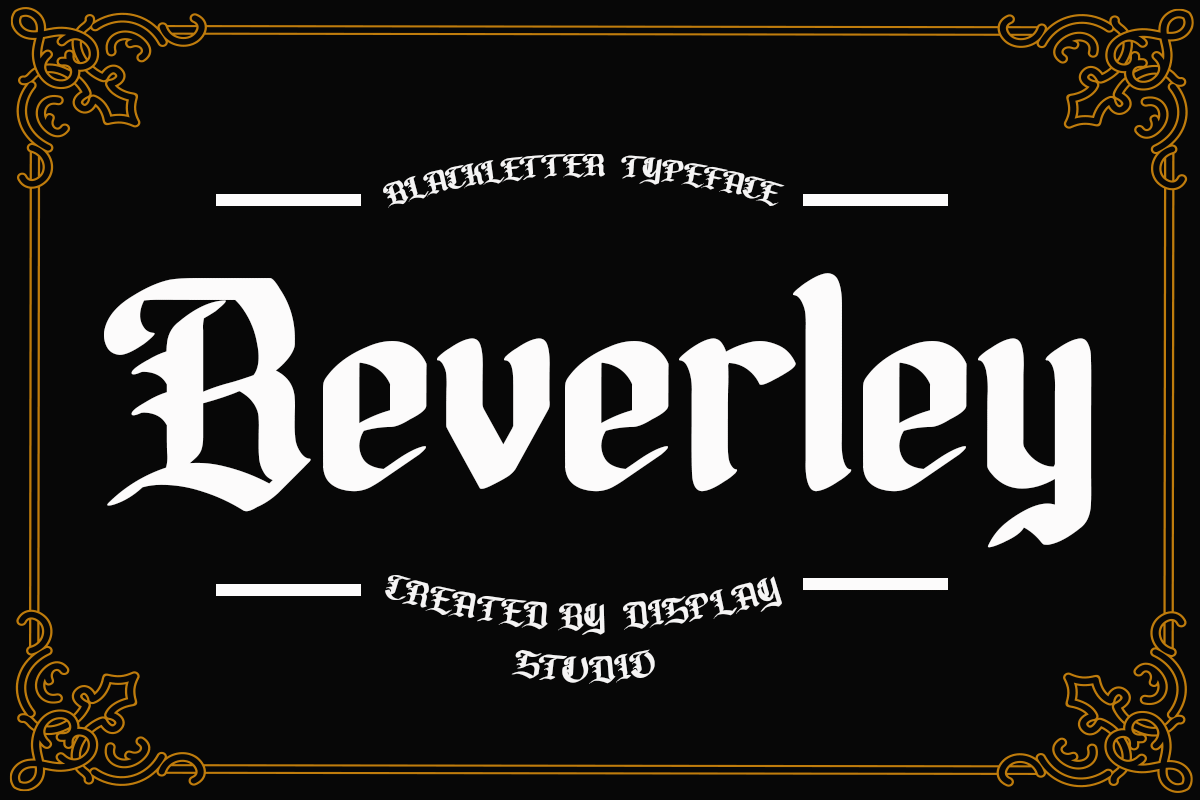 フォント Beverley
