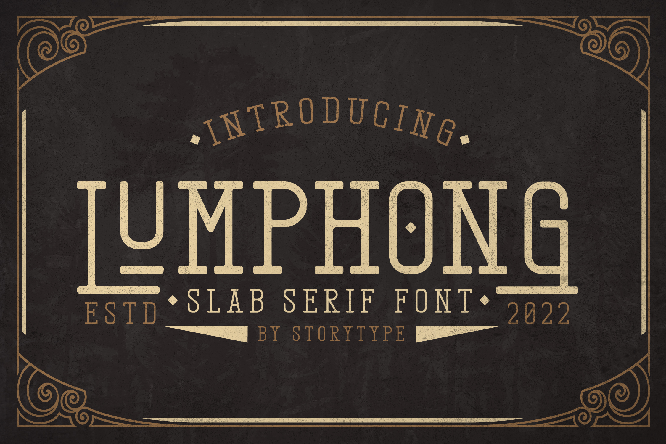 フォント Lumphong