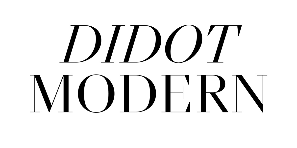 フォント NN Didot Modern