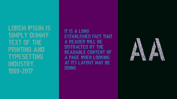 フォント DIN Schablonierschrift Cracked