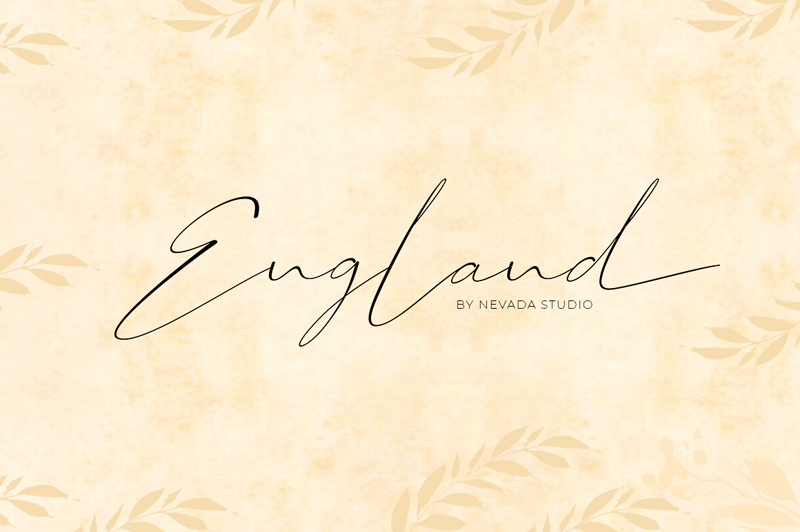 フォント The England