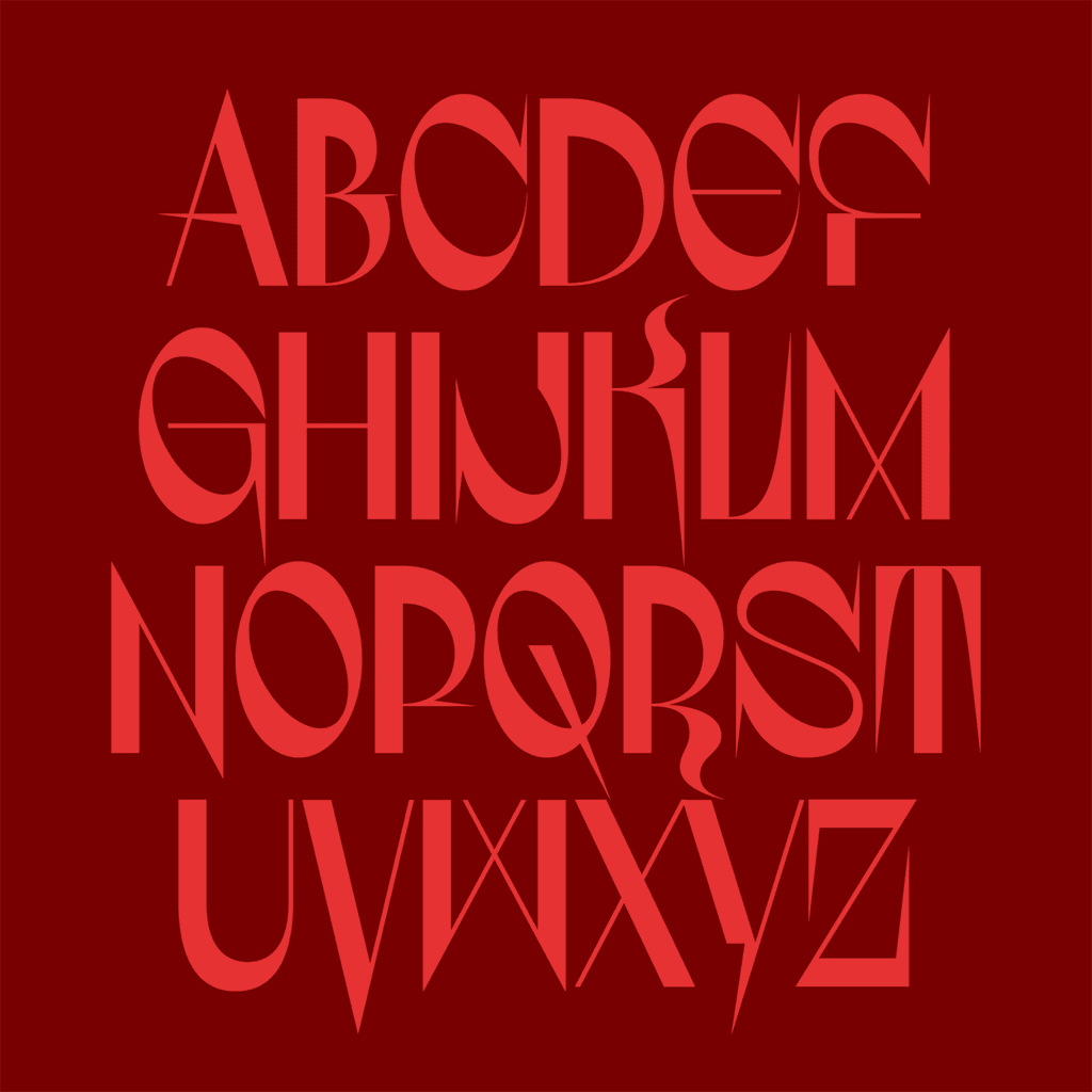 フォント Villanelle