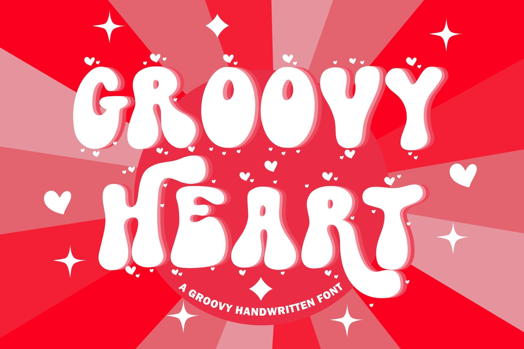 フォント Groovy Heart