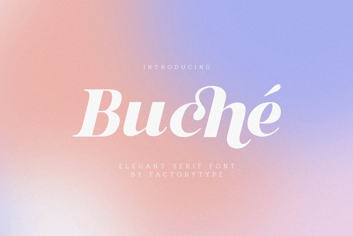 フォント Buche