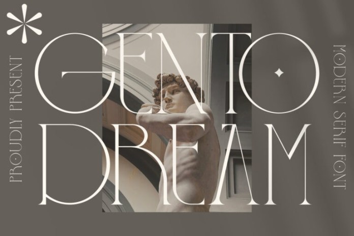 フォント Gento Dream