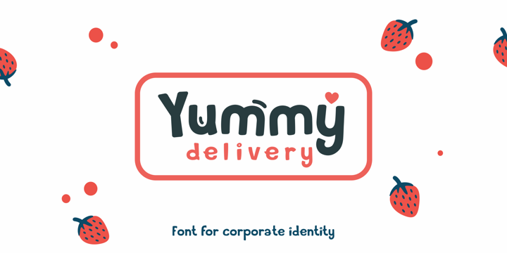 フォント Yummy Delivery