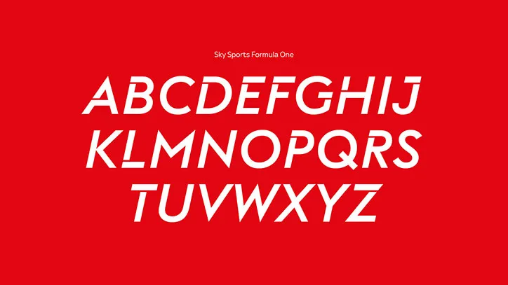 フォント Sky Sports