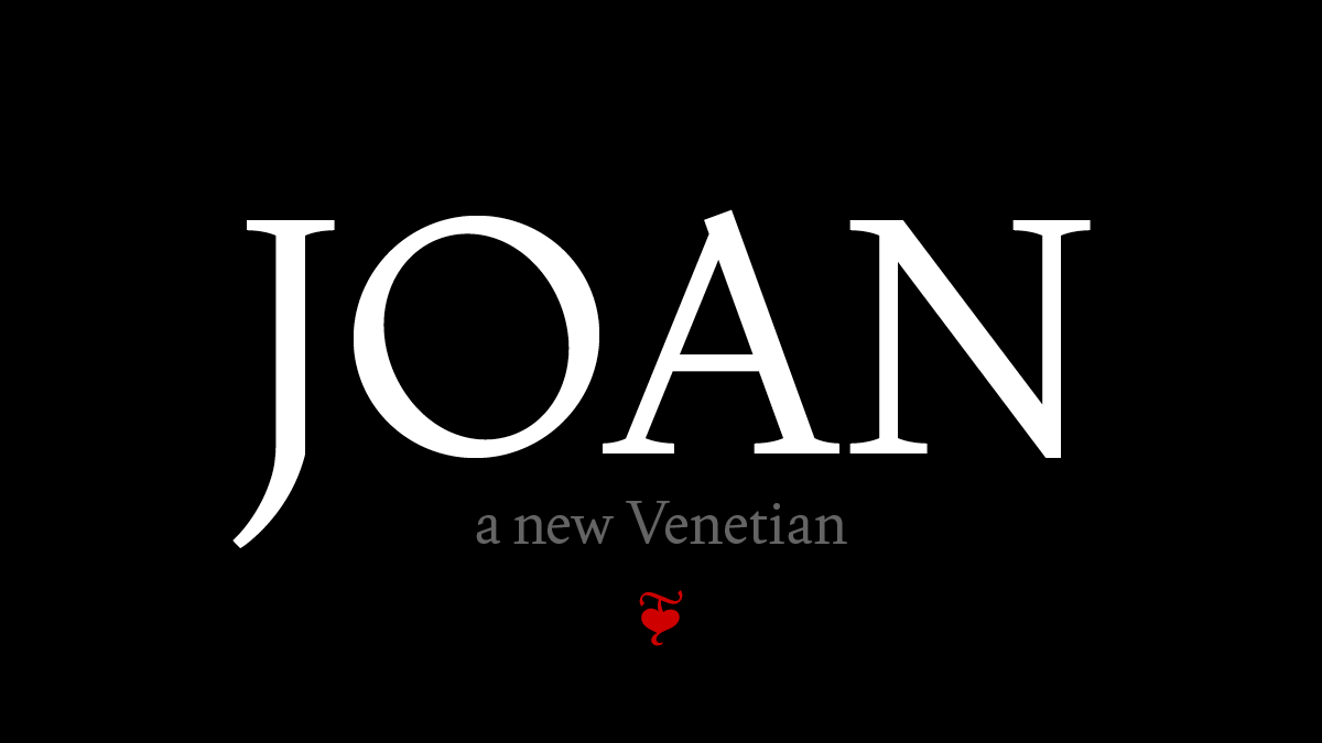 フォント Joan