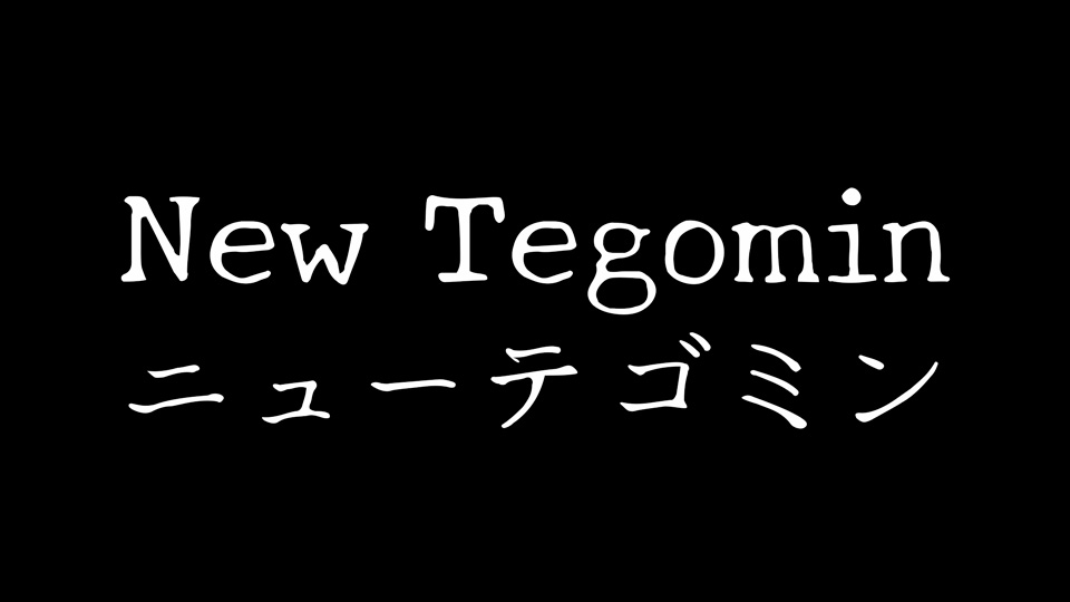 フォント New Tegomin