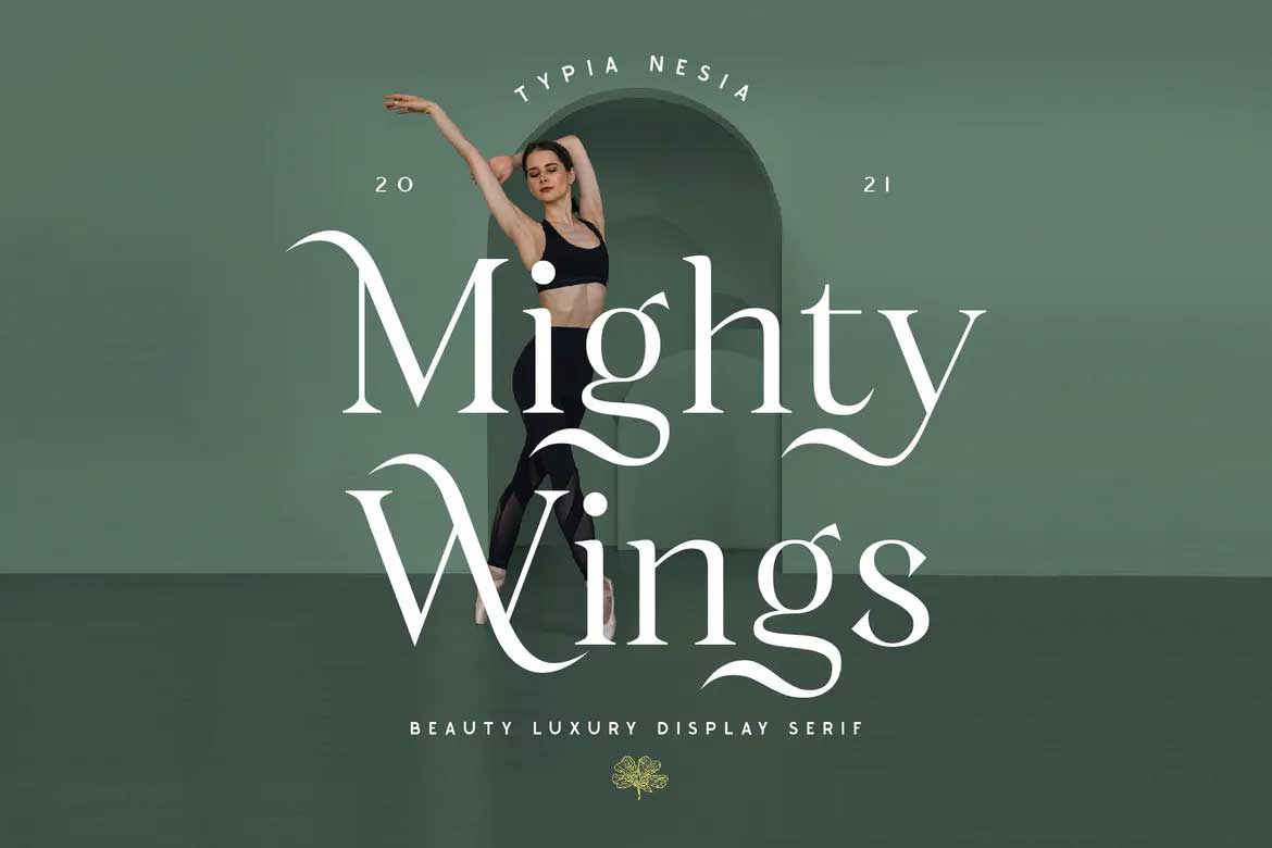 フォント Mighty Wings
