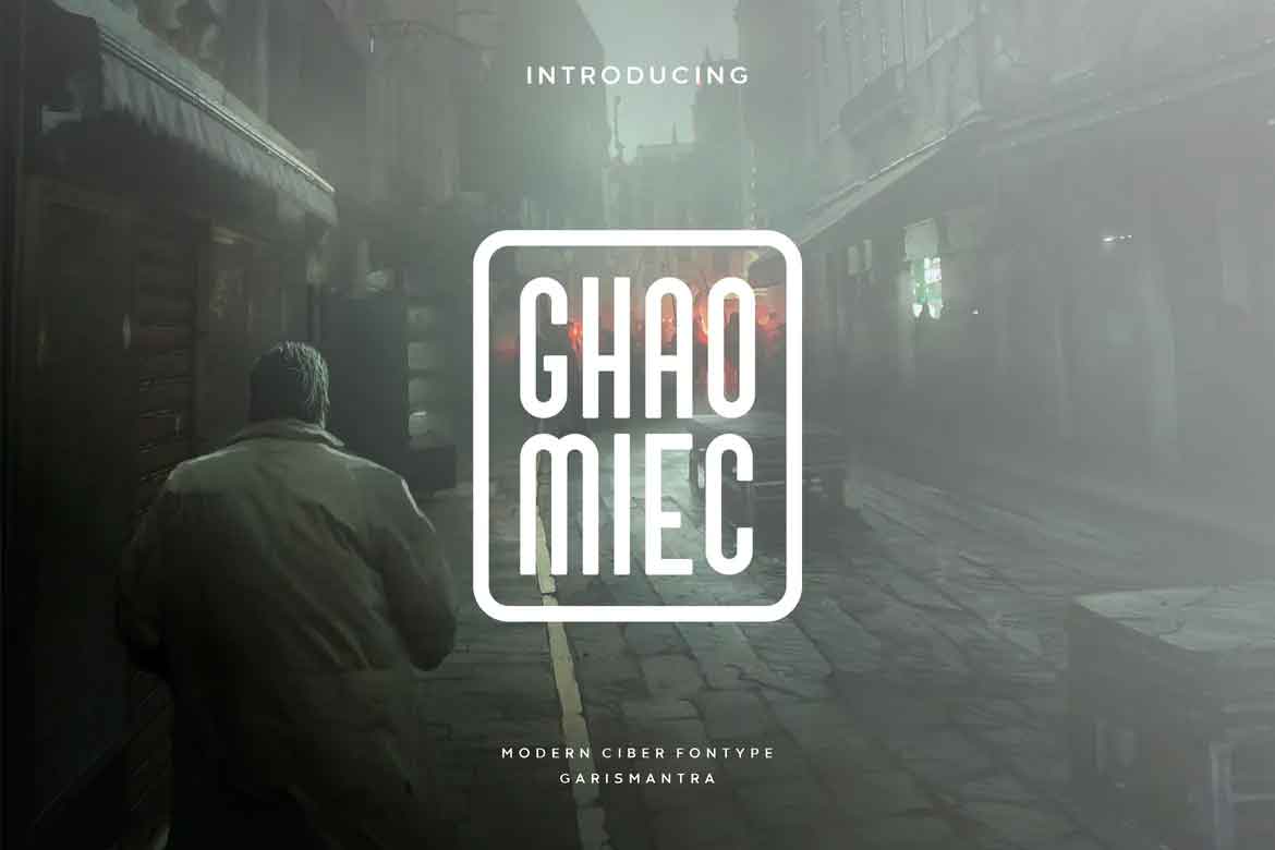 フォント Ghaomiec
