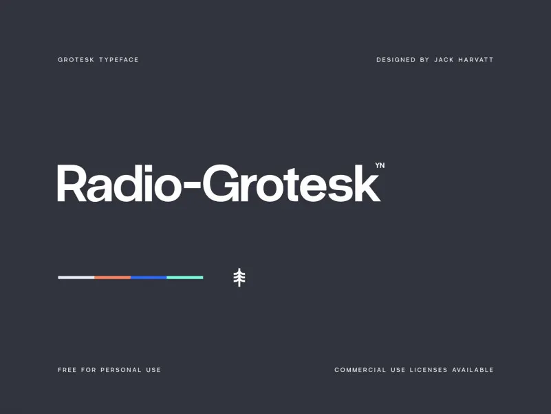 フォント Radio Grotesk