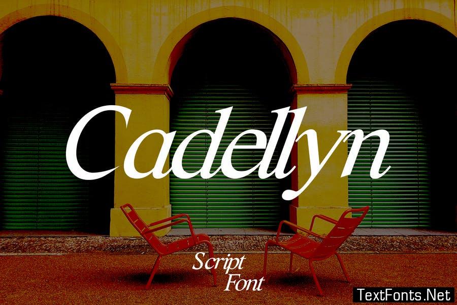 フォント Cadellyn
