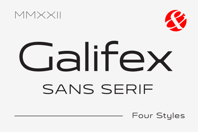 フォント Galifex