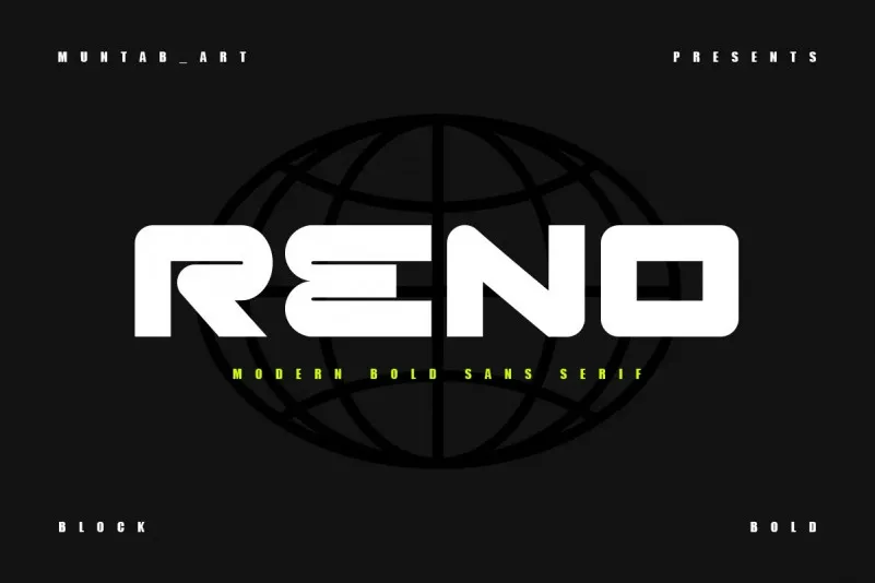 フォント Reno
