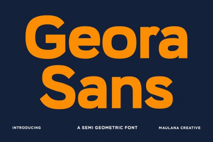フォント Geora Sans
