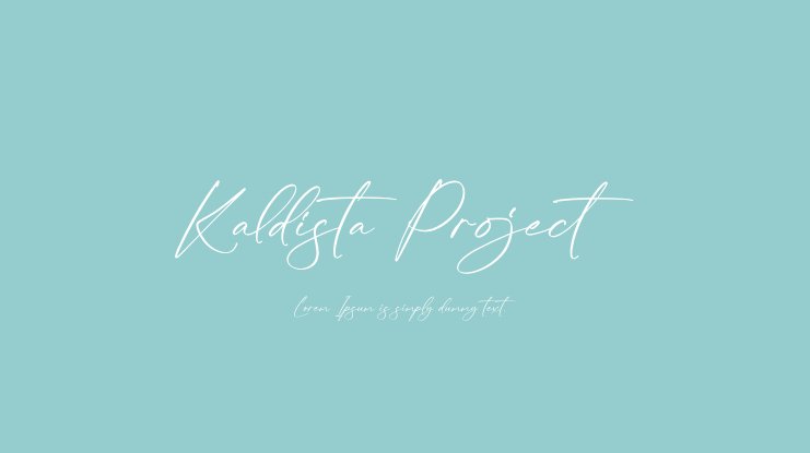 フォント Kaldista Project