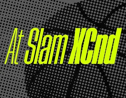 フォント At Slam XCnd