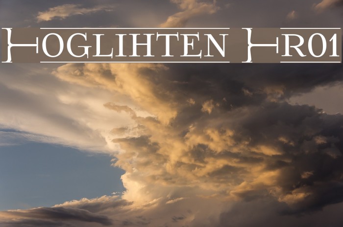 フォント Foglihten Fr01