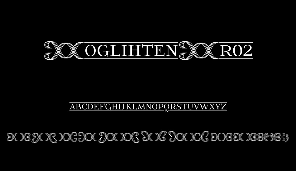 フォント Foglihten Fr02