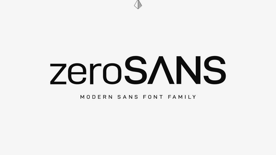 フォント Zero Sans