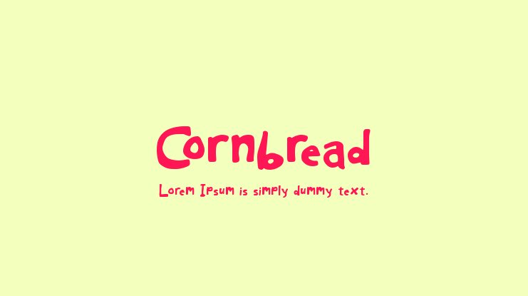 フォント VC Cornbread