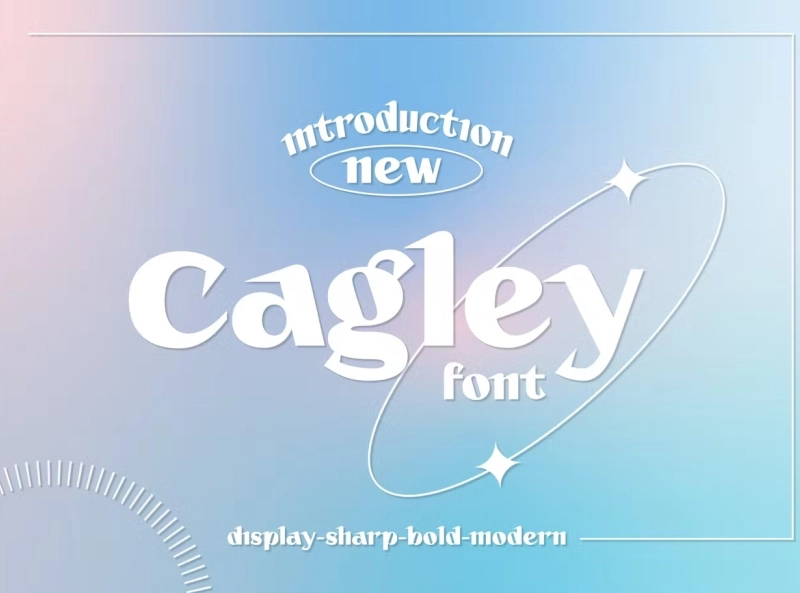 フォント Cagley