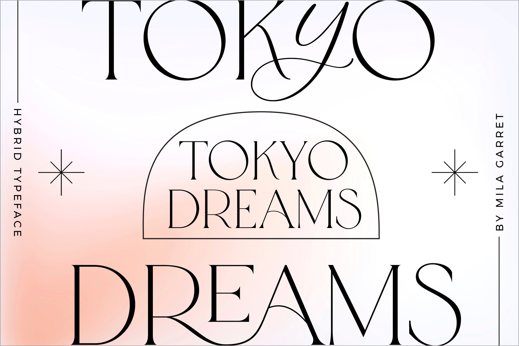 フォント Tokyo Dreams