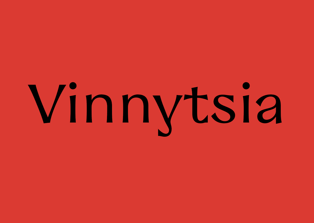 フォント Vinnytsia Sans
