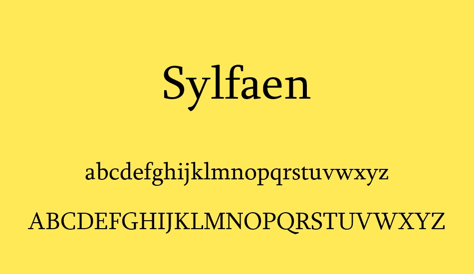 フォント Sylfaen