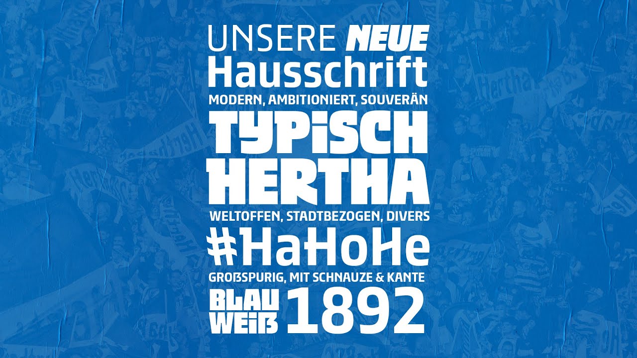 フォント Hertha BSC