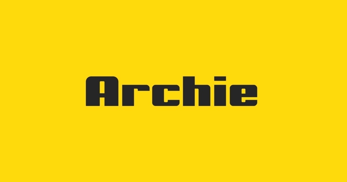 フォント Archie Sans