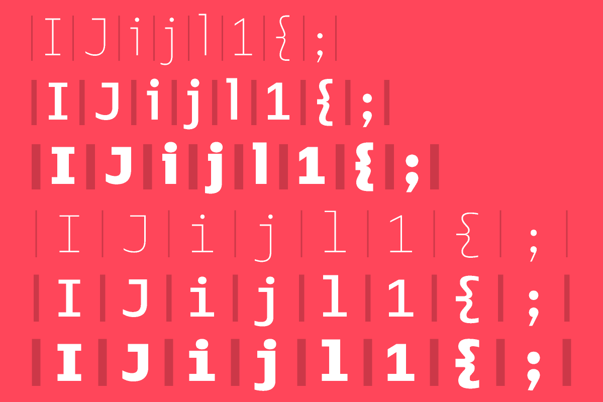 フォント Queue Mono