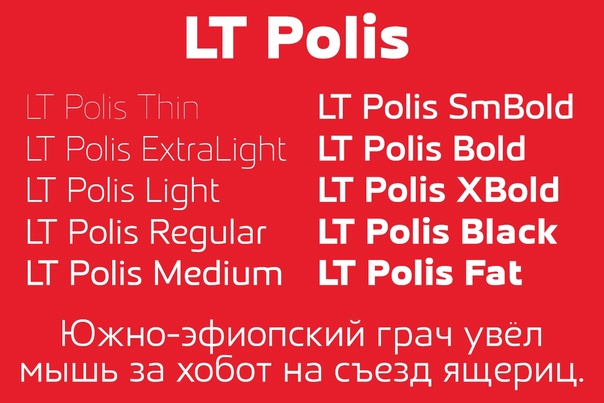 フォント LT Polis
