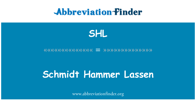 フォント Schmidt Hammer Lassen