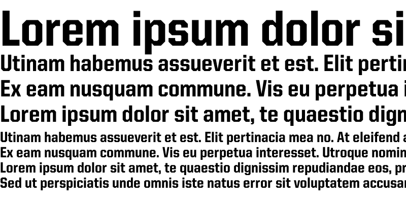 フォント TV Sans SemiCondensed