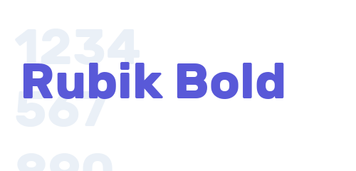 フォント Rubik Vinyl