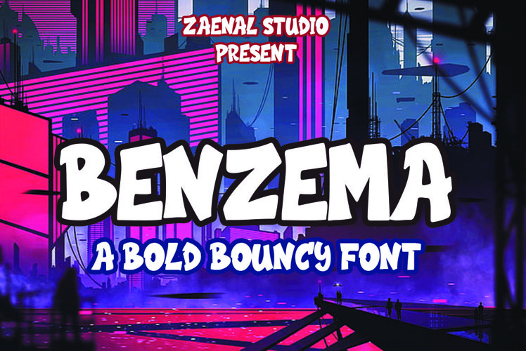 フォント Benzema