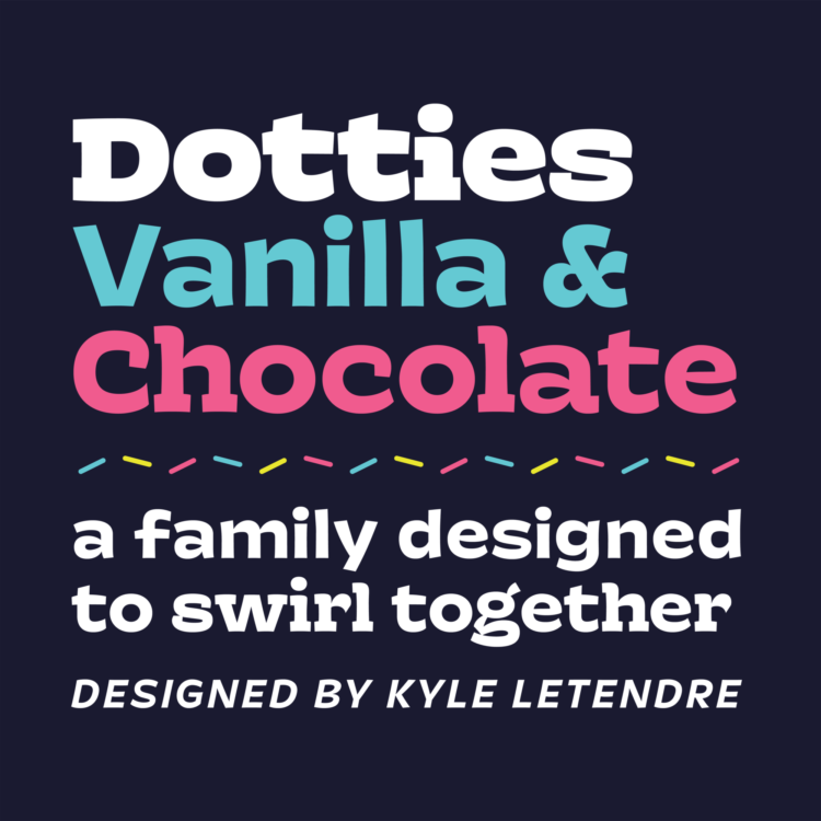 フォント Dotties Vanilla