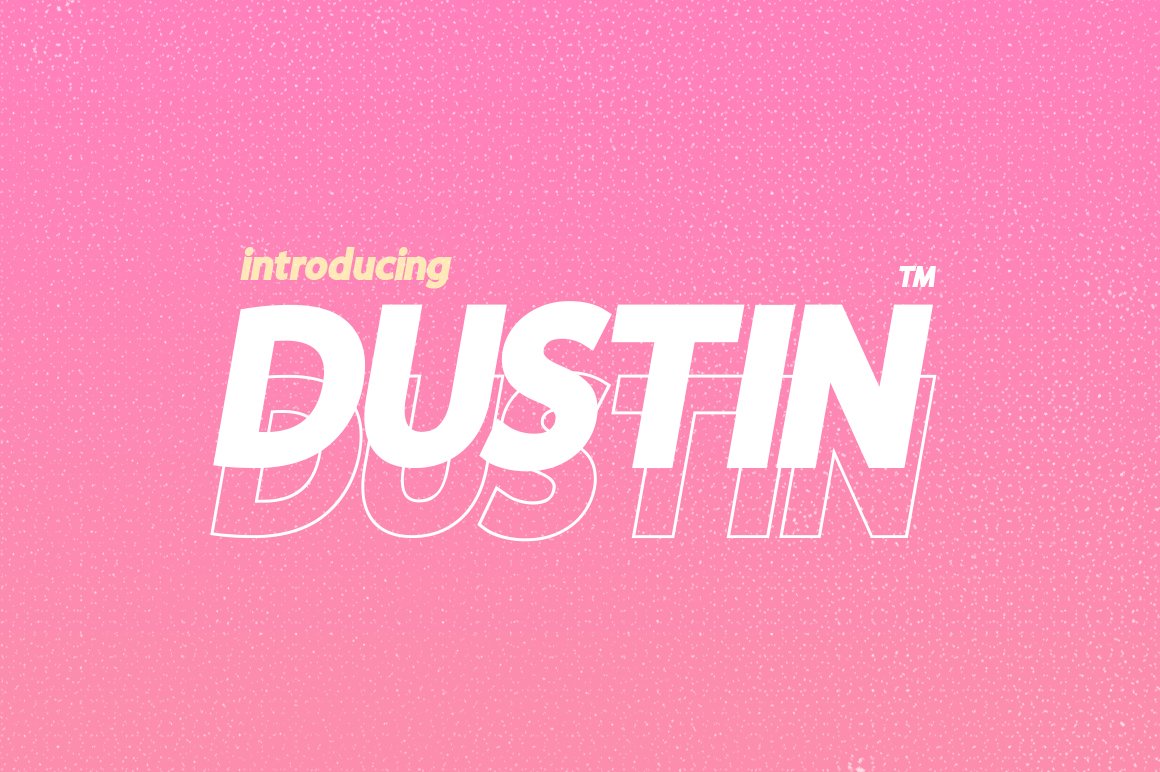 フォント Dustin Sans