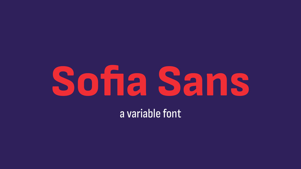 フォント Sofia Sans