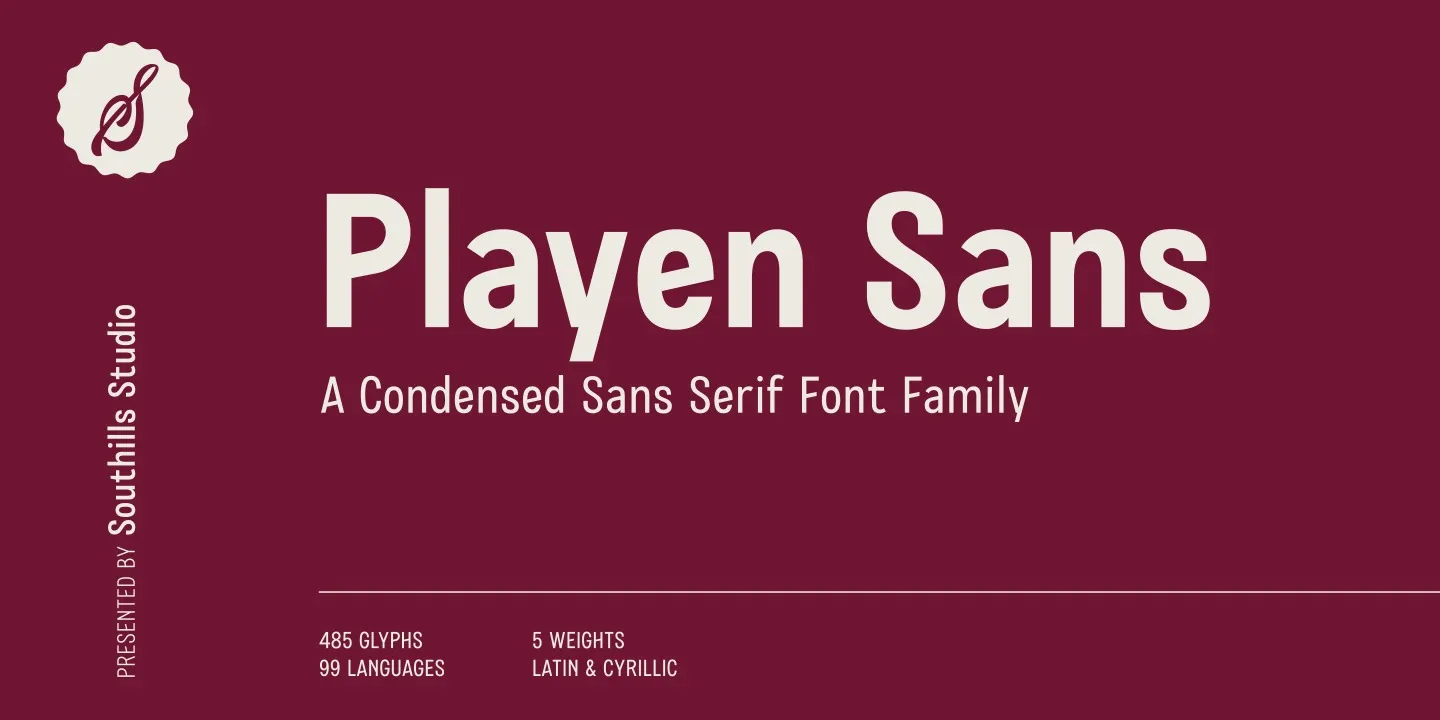 フォント Playen Sans