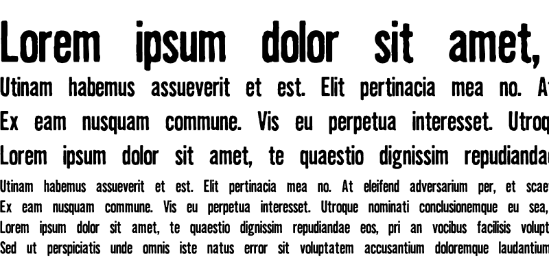 フォント SevenOne