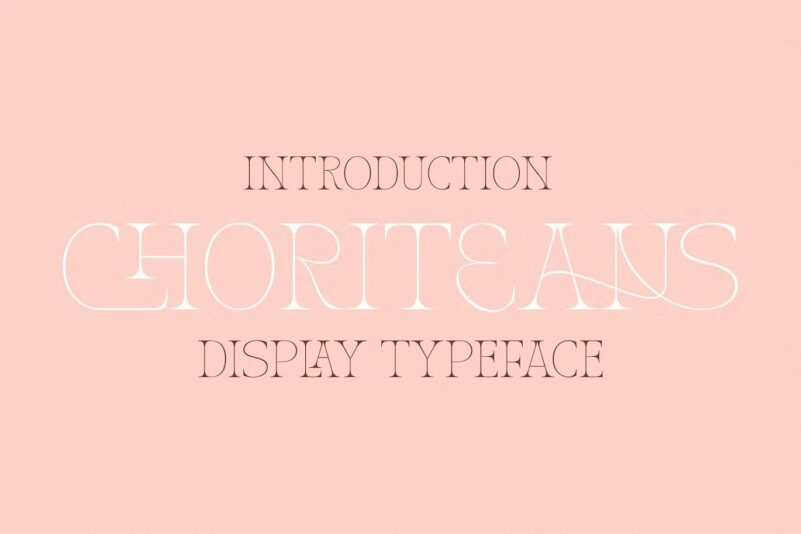 フォント CHORITEANS